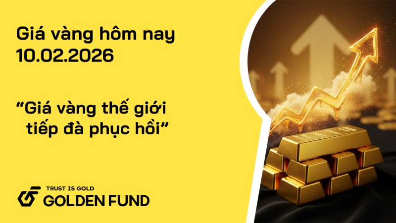 Giá vàng thế giới tiếp đà hồi phục, giá vàng trong nước quay đầu giảm nhẹ