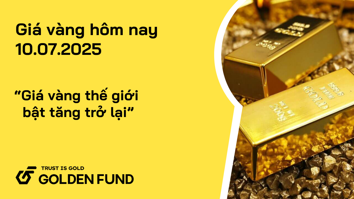 Giá vàng thế giới bật tăng,  giá vàng trong nước điều chỉnh giảm nhẹ