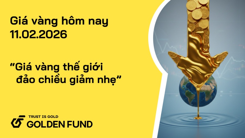 Giá vàng thế giới đảo chiều giảm nhẹ, giá vàng trong nước tiếp tục đà tăng