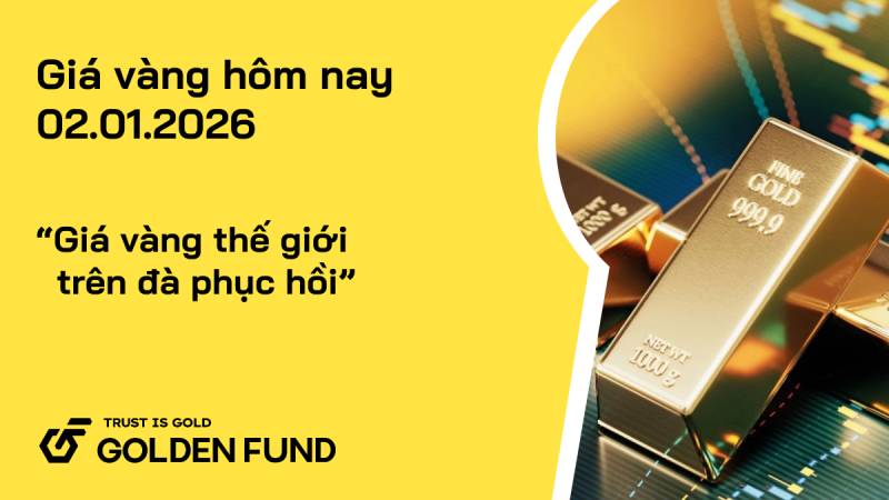Giá vàng thế giới trên đà phục hồi, giá vàng trong nước lao dốc không phanh