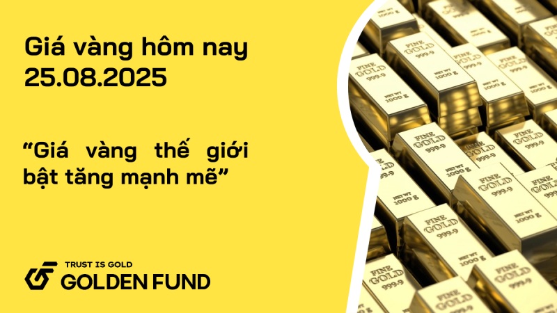 Giá vàng thế giới và giá vàng trong nước đồng loạt tăng mạnh