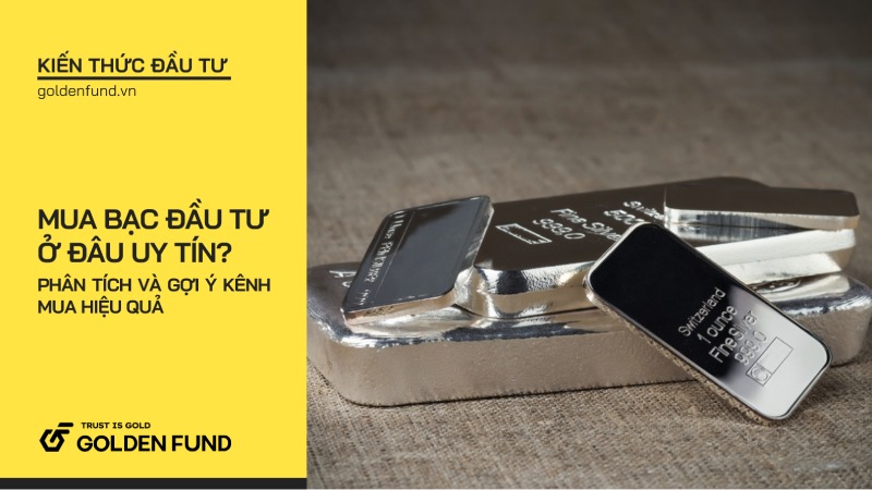 Mua bạc đầu tư ở đâu uy tín? Phân tích và gợi ý kênh mua hiệu quả