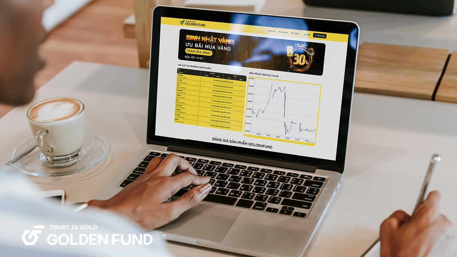 Đầu tư vàng tại Golden Fund